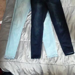 2x Women High Rise Jeans